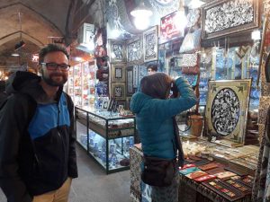 Handicraft Shop in Isfahan Bazaar